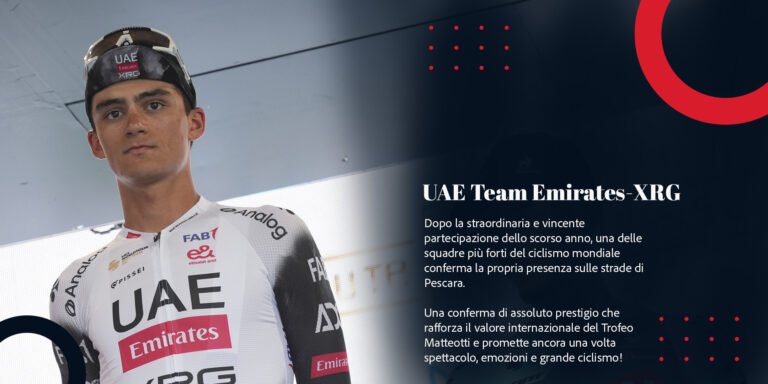 UAE Team Emirates-XRG torna al Trofeo Matteotti